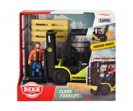 Детски игрален комплект Dickie - Мотокар CLARK, 16 см 203832008