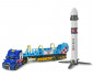 Детски игрален комплект Dickie - Камион с влекач и ракета 203747010 thumb 2