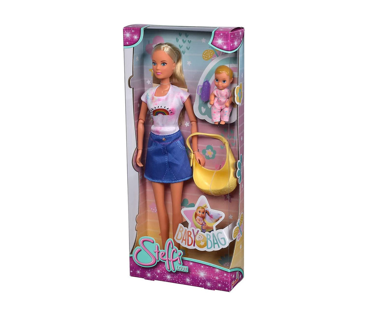 Играчки за момичета Simba - Кукла Стефи Лав - С раница за носене на бебе 105733538