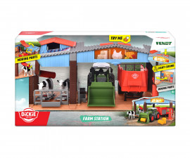 Детски игрален комплект Dickie - Ферма с трактор 203735003