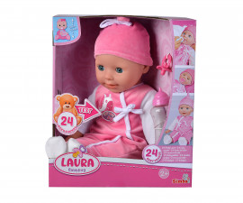 Мърмореща кукла със звуци Laura Simba 105140489