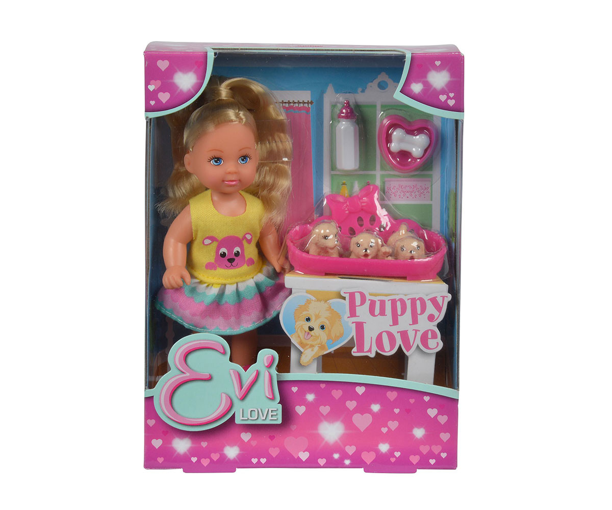 Играчки за момичета Simba - Кукла Еви Лав - С малко кутре 105733041