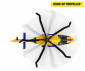Dickie Toys 203714022 - Airbus H160 Rescue Helicopter thumb 5