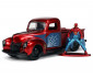 Детски комплект за игра Марвел кола Spiderman 1941 Ford Pick Up 1:32 Jada 14 см, с метална фигура Simba Toys 253223016 thumb 2