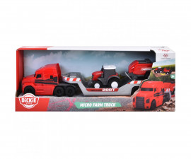 Детски игрален комплект фермерски трактор Dickie Massey Ferguson, 32 см Dickie Toys 203735004