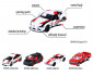 Играчки за момчета Majorette - Комплект коли Toyota Racing, 5 броя, 7.5 см 212053189 thumb 4