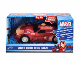 Simba Toys 203222002 - Jada Marvel Light Hero Iron Man 1:32