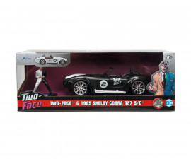 Simba Toys 253253012 - Jada DC Two Face 1965 Shelby Cobra 427 1:32