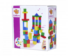 Simba Toys 100021252 - Eichhorn Coloured Wooden Blocks