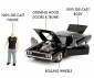 Simba Toys 253205006 - Jada: Fast & Furious Dominic Toretto and 1970 Dodge Charger 1:24 thumb 3