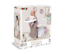 Simba Toys 7600220374 - Smoby: Baby Nurse Nursery Suitcase 3 In 1