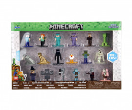 Simba Toys 9335846314R00 - Jada: Minecraft Nano Figures Multi-Pack Wave 12