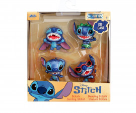 Simba Toys 9336205314R00 - Jada: Stitch Figure Set 6.35 cm, 4 Pieces – Wave 2