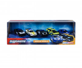 Simba Toys 8503105001 - Majorette: Rescue World 5 Pcs Giftpack