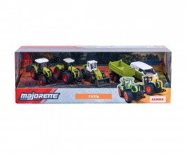 Simba Toys 8503105002 - Majorette: Claas Farm 5 pcs Giftpack
