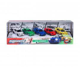 Simba Toys 8504105000 - Majorette: JDM Legends Anime 5 pcs Giftpack