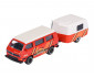 Simba Toys 8504102000 - Majorette: Volkswagen Trailer, T3 red thumb 2