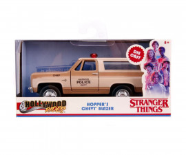 Simba Toys 9331114314R00 - Jada: Stranger Things Hopper's Chevy Blazer 1:32