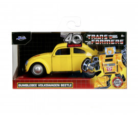 Simba Toys 9335595314R00 - Jada: Transformers Bumblebee VW Beetle 1:32