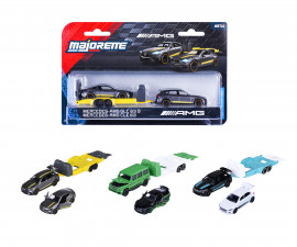 Simba Toys 8502103000 - Majorette: Mecedes-AMG Deluxe Trailer, 3 assortment