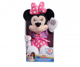 Just Play 14633 - Disney Junior Mickey Mouse Funhouse Musical Fun Minnie Mouse Plush
