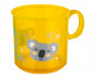 Чаша с дръжка и с нехлъзгащо дъно за самостоятелно пиене Canpol, жълта 2/100 thumb 2