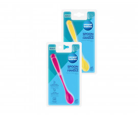 Пластмасова лъжица с дълга дръжка за хранене Canpol, асортимент 56/582