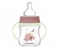 Бебешко пластмасово шише за мляко против колики Canpol Easy Start Sleepy Koala, 120 мл, розово 35/236_PIN thumb 3