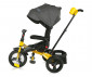 Детска триколка с родителски контрол и обръщаща се седалка Lorelli Jaguar, Black&Yellow 10050292101 thumb 2