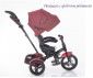 Детска триколка с родителски контрол и обръщаща се седалка Lorelli Neo, Red&Black Luxe 10050332103 thumb 8