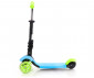 Сгъваща се тротинетка със светлини за деца до 20кг Lorelli Smart, Blue&Green 10390020020 thumb 6