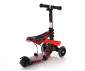 Сгъваща се тротинетка със светлини за деца до 20кг Lorelli Smart, Red Fire 10390020023 thumb 3