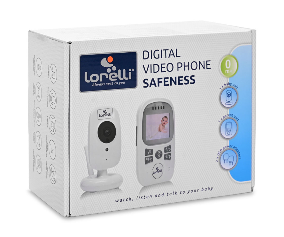 Дигитален видеофон с режим нощно виждане Lorelli Safeness 1028020