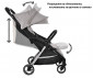 Сгъваема лятна бебешка количка за новородени с тегло до 22кг Lorelli Loret с автосгъване, Black Jasper 10021982401 thumb 12