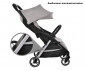Сгъваема лятна бебешка количка за новородени с тегло до 22кг Lorelli Loret с автосгъване, Black Jasper 10021982401 thumb 17