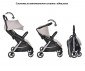 Сгъваема лятна бебешка количка за новородени с тегло до 22кг Lorelli Loret с автосгъване, Grey Jasper 10021982406 thumb 5