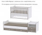 Трансформиращо се бебешко легло Lorelli Combo, цвят бяло, 172/72 см 10150560024A thumb 3