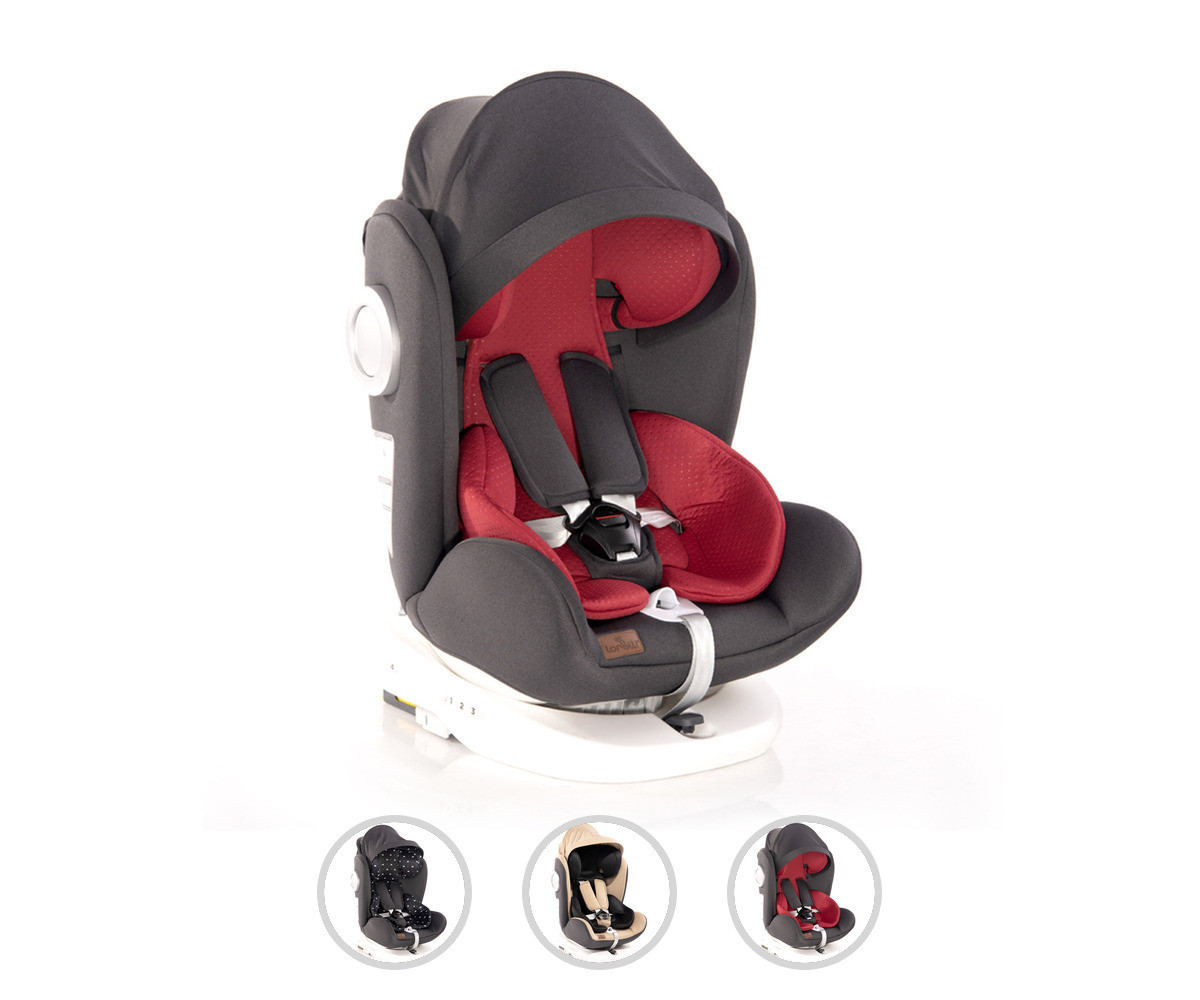 Столче за кола за новородено бебе с тегло до 36кг. Lorelli Lusso SPS Isofix, асортимент 1007111