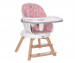 Детско столче за хранене с въртяща се седалка Lorelli Napoli, Pink Bears 10100472133 thumb 3