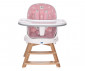 Детско столче за хранене с въртяща се седалка Lorelli Napoli, Pink Bears 10100472133 thumb 4