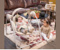 Електрическа бебешка люлка за новородено до 9кг Lorelli Portofino, Cool Grey Stars 10090062147 thumb 5