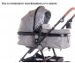 Трансформираща се детска количка до 15кг Lorelli Lora Set, Luxe Black 10021282186 thumb 15