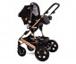 Трансформираща се детска количка до 15кг Lorelli Lora Set, Luxe Black 10021282186 thumb 8