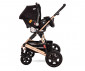 Трансформираща се детска количка до 15кг Lorelli Lora Set, Luxe Black 10021282186 thumb 9