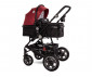 Трансформираща се детска количка до 15кг Lorelli Lora Set, Luxe Red Elephants 10021282187 thumb 2