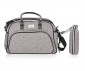 Чанта за количка за бебешки и детски аксесоари с термоджоб Lorelli Viola, Grey 10040280001 thumb 2