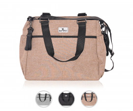 Чанта за количка за бебешки и детски аксесоари с термоджоб Lorelli Maya, асортимент 1004025