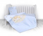 Бебешки спален комплект Lorelli Cosy Ранфорс, 3 части, Беар парти синьо 10420013701 thumb 2