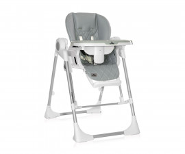 Сгъваемо столче за хранене с функция люлка на дете до 15кг Lorelli Camminando, Grey-Green 10090040002