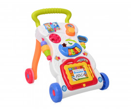 Бебешка музикална играчка-проходилка на колела за прохождане Lorelli Funny 1005054
